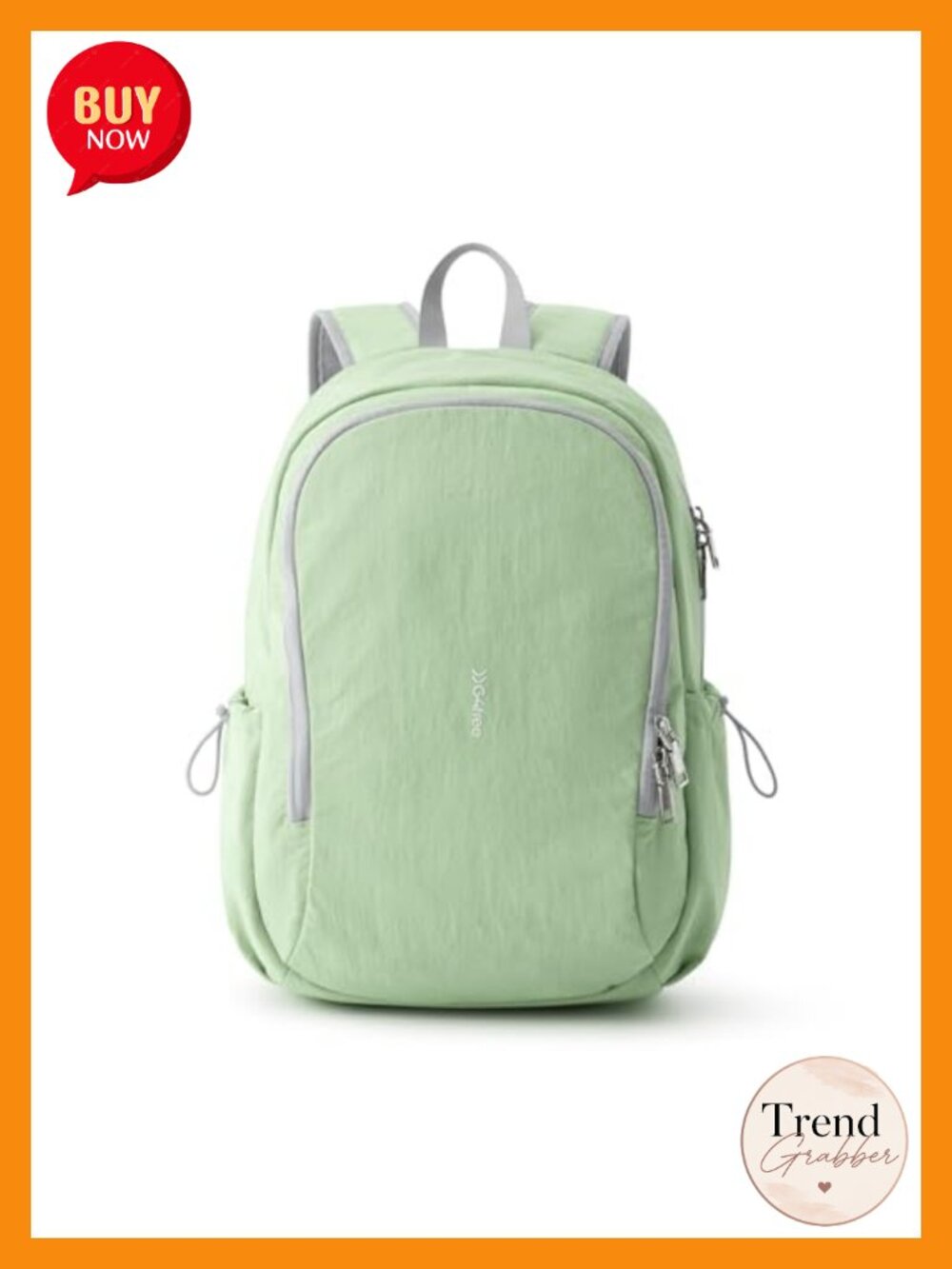 Lightweight Nylon Backpack 15L with Laptop Compartment for Travel Hiking Work